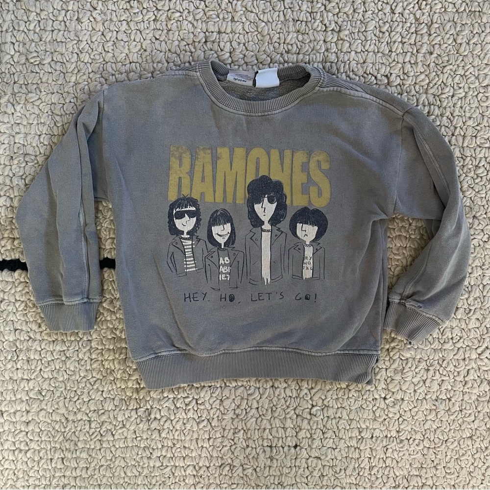 Zara Kid’s Ramones Pullover, Size 3-4